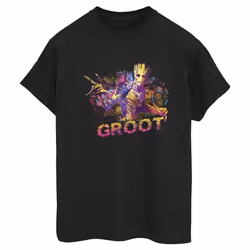 Marvel - T-shirt GUARDIANS OF THE GALAXY - Femme (Noir)