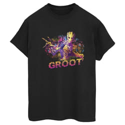 Marvel - T-shirt GUARDIANS OF THE GALAXY - Femme (Noir)