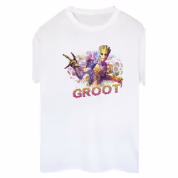 Marvel - T-shirt GUARDIANS OF THE GALAXY - Femme (Blanc)