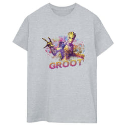 Marvel - T-shirt GUARDIANS OF THE GALAXY - Femme (Gris chiné)