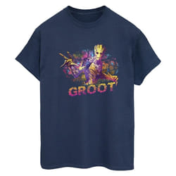 Marvel - T-shirt GUARDIANS OF THE GALAXY - Femme (Bleu marine)