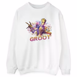 Marvel - Sweat GUARDIANS OF THE GALAXY - Femme (Blanc)