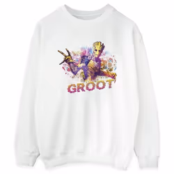 Marvel - Sweat GUARDIANS OF THE GALAXY - Femme (Blanc)