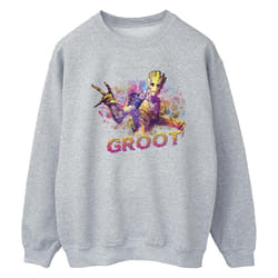 Marvel - Sweat GUARDIANS OF THE GALAXY - Femme (Gris chiné)