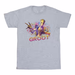 Marvel - T-shirt GUARDIANS OF THE GALAXY - Fille (Gris chiné)