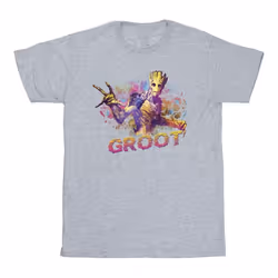 Marvel - T-shirt GUARDIANS OF THE GALAXY - Fille (Gris chiné)