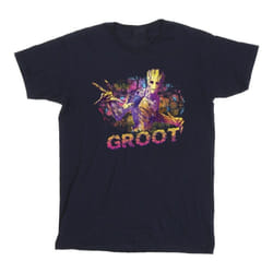 Marvel - T-shirt GUARDIANS OF THE GALAXY - Fille (Bleu marine)
