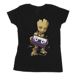 Marvel - T-shirt GUARDIANS OF THE GALAXY - Femme (Noir)
