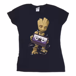 Marvel - T-shirt GUARDIANS OF THE GALAXY - Femme (Bleu marine)