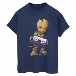 Marvel - T-shirt GUARDIANS OF THE GALAXY - Femme (Bleu marine)