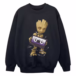 Marvel - Sweat GUARDIANS OF THE GALAXY - Garçon (Noir)