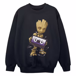Marvel - Sweat GUARDIANS OF THE GALAXY - Garçon (Noir)