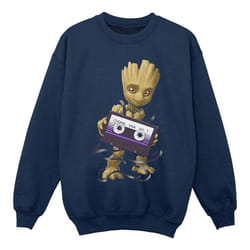 Marvel - Sweat GUARDIANS OF THE GALAXY - Fille (Bleu marine)