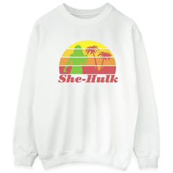 Marvel - Sweat SHE-HULK: ATTORNEY AT LAW SUNSET FLEX - Homme (Blanc)
