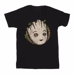 Marvel - T-shirt AM GROOT - Homme (Noir)