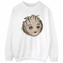 Marvel - Sweat AM GROOT - Homme (Blanc)