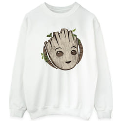 Marvel - Sweat AM GROOT - Homme (Blanc)