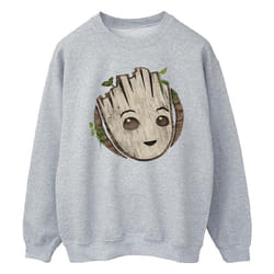 Marvel - Sweat AM GROOT - Homme (Gris chiné)