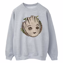 Marvel - Sweat AM GROOT - Homme (Gris chiné)