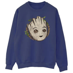 Marvel - Sweat AM GROOT - Homme (Bleu marine)