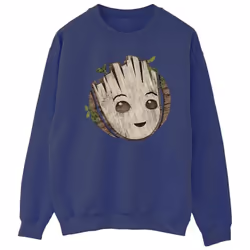 Marvel - Sweat AM GROOT - Homme (Bleu marine)