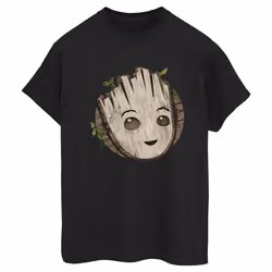 Marvel - T-shirt AM GROOT - Femme (Noir)