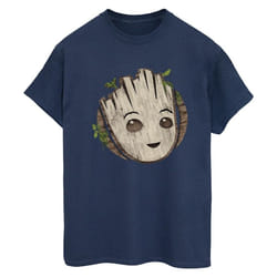 Marvel - T-shirt AM GROOT - Femme (Bleu marine)