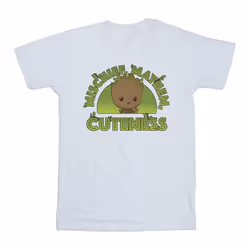 Marvel - T-shirt AM GROOT MISCHIEF MAYHEM - Homme (Blanc)