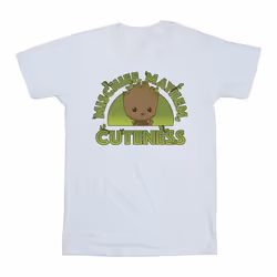Marvel - T-shirt AM GROOT MISCHIEF MAYHEM - Homme (Blanc)