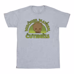 Marvel - T-shirt AM GROOT MISCHIEF MAYHEM - Homme (Gris chiné)