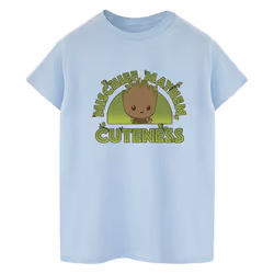 Marvel - T-shirt AM GROOT MISCHIEF MAYHEM - Homme (Bleu clair)