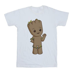 Marvel - T-shirt AM GROOT - Homme (Blanc)