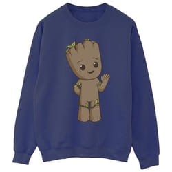 Marvel - Sweat AM GROOT - Homme (Bleu marine)
