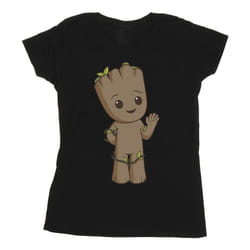 Marvel - T-shirt AM GROOT - Femme (Noir)