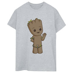 Marvel - T-shirt AM GROOT - Femme (Gris chiné)