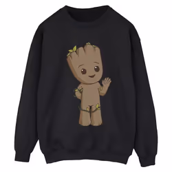 Marvel - Sweat AM GROOT - Femme (Noir)