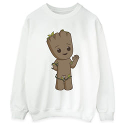 Marvel - Sweat AM GROOT - Femme (Blanc)