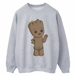 Marvel - Sweat AM GROOT - Femme (Gris chiné)