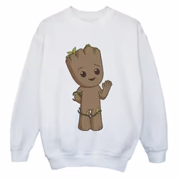 Marvel - Sweat AM GROOT - Garçon (Blanc)