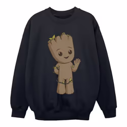 Marvel - Sweat AM GROOT - Fille (Noir)