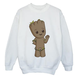 Marvel - Sweat AM GROOT - Fille (Blanc)