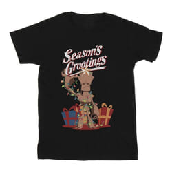 Marvel - T-shirt MARVEL SEASON'S GROOTINGS - Homme (Noir)