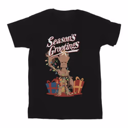 Marvel - T-shirt MARVEL SEASON'S GROOTINGS - Homme (Noir)