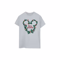 Disney - T-shirt MERRY HOLLY - Femme (Gris chiné)