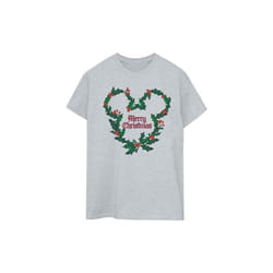 Disney - T-shirt MERRY HOLLY - Femme (Gris chiné)
