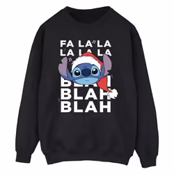 Disney - Sweat BLAH BLAH BLAH - Homme (Noir)