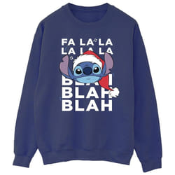Disney - Sweat BLAH BLAH BLAH - Homme (Bleu marine)