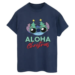 Disney - T-shirt - Femme (Bleu marine)