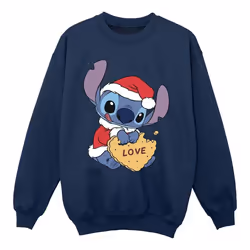 Disney - Sweat - Fille (Bleu marine)