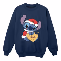 Disney - Sweat - Fille (Bleu marine)